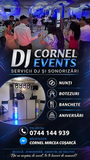 Dj Cornel Events Satu Mare Nunți , Botezuri , Logodne 