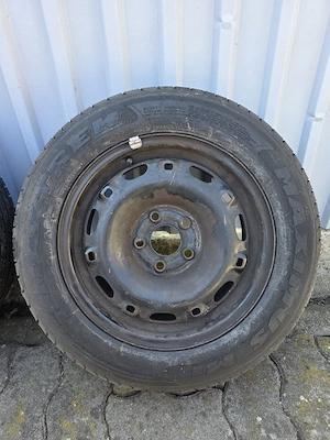 Roti set vara jante  VW 175/65R14 5x100 Noi - imagine 3