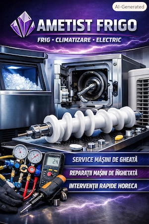 Service mașini de gheață & mașini de înghețată   Reparații rapide HoReCa București Ilfov
