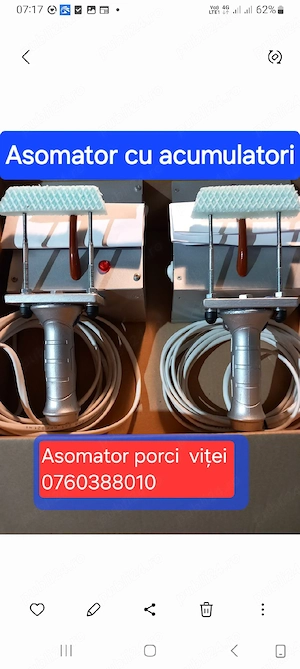 Asomator electric la priza si cu acumulatori