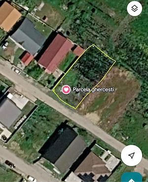 Teren Ghercești, Aleea 20 Aviatorilor   400 mp, Front 15.85 m