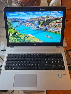 Laptop HP ProBook 450 G4, 8gb ram +1 slot liber, 512 gb HDD + slot M2, baterie buna