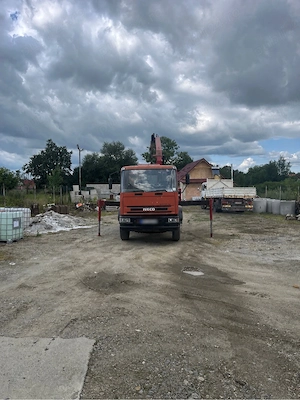 Vand Iveco eurocargo 1993 echipat cu macara palfinger  - imagine 2