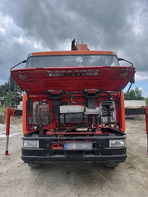 Vand Iveco eurocargo 1993 echipat cu macara palfinger  - imagine 4