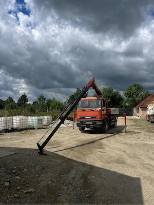 Vand Iveco eurocargo 1993 echipat cu macara palfinger  - imagine 3