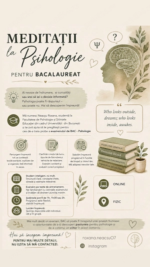 Meditații Psihologie BAC