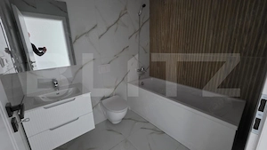 Apartament 3 camere, 77,90 mp, cu 2 băi, în bloc nou, zona de nord - imagine 2