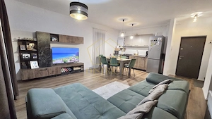 Apartament cu 2 camere mobilat si utilat in Giroc in spate la Hotel IQ.