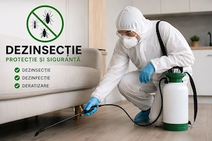 Dezinsecție,deratizare si dezinfectie