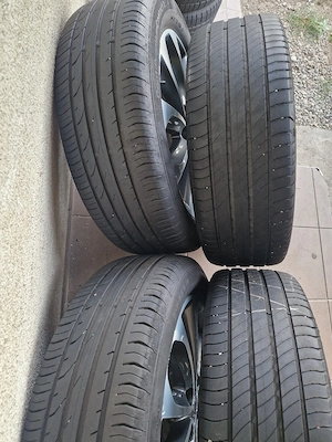 Jante de aliaj Nissan 18" cu anvelope 215/55/18 - imagine 3