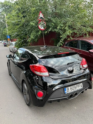 Hyundai Veloster Turbo 1.6 GDI   184 CP   Navi   Piele   Camera - imagine 4