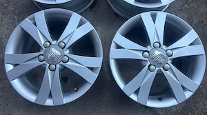 jante seat, skoda vw 5x112 pe 16"originale  - imagine 2
