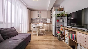 Apartament 2 camere Bragadiru Alunului, mobilat, balcon 15mp, parcare