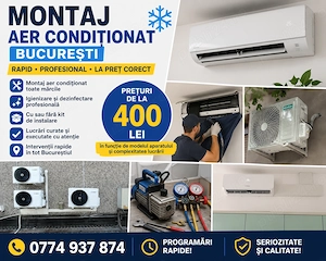 Mantaje si demontaje aere conditionate 
