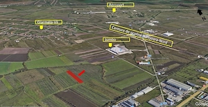 Ghiroda | Teren extravilan 4037 mp | Destinatie - Constructii Rezidentiale  (ap. 1 , 2 si 3 camere).