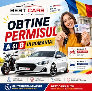 Obțineți rapid permisul de conducere