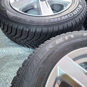 Set Roti Complete 15" 5x112 ca NOI | Anvelope FALKEN 8mm | Super Pret | Skoda VW Audi | Golf 5 / 6 / - imagine 10