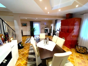 Casa 4 camere, 200 mp util, 1300 mp teren in proprietate, Sculeni - imagine 8