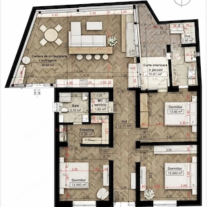 Casă parter, luminoasă, – vizavi de Spitalul Județean-365.000 EURO neg - imagine 2