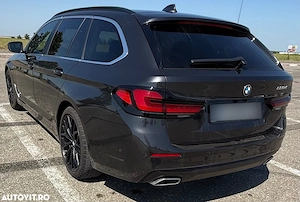 BMW Seria 5 Touring, 520d, 190 CP, Full Piele, Perlată, Unic proprietar - imagine 5