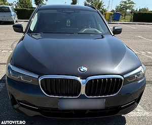 BMW Seria 5 Touring, 520d, 190 CP, Full Piele, Perlată, Unic proprietar - imagine 2