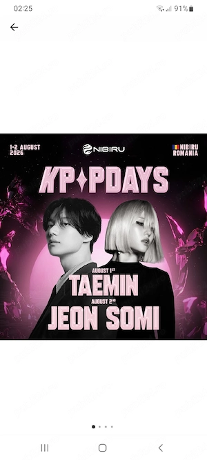 Vand bilet la Nibiru - K-pop Days