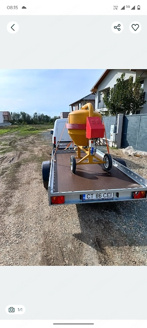 Inchiriez betoniera 350L
