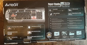 Vand tastatura gaming A4 Tech G800V - imagine 3