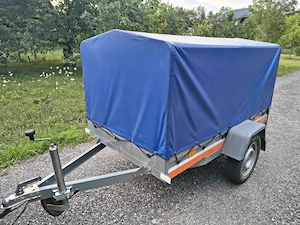 Vând remorca Tema 750kg, înmatriculată recent  - imagine 2