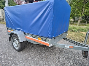 Vând remorca Tema 750kg, înmatriculată recent  - imagine 4