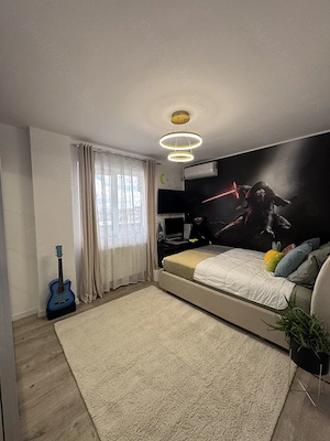 Apartament 2 dormitoare + living cu bucătărie open space + 2 balcoane  - imagine 4