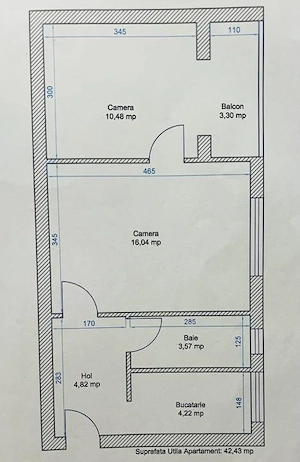 Apartament cu 2 camere, complet mobilat -zona Sagului Timișoara  - imagine 7