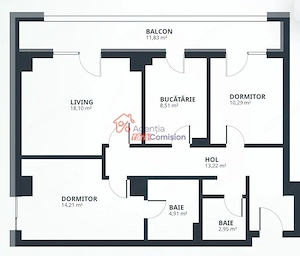 Apartament 3CD, 156190euro+TVA