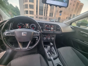 Vând Seat Leon 1.6 TDI automat, 2016, cameră video fata spate - imagine 8