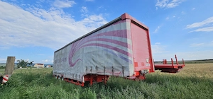 Trailer Nooteboom 3 axe cu prelată - imagine 2