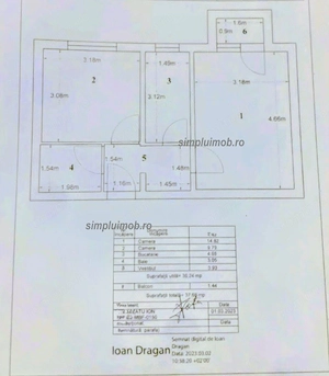 Decomandat 2 Camere Complet Utilat Nitu Vasile - imagine 8