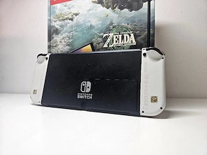 Nintendo Switch OLED - ediție Zelda: Tears of the Kingdom. Full Box - imagine 2