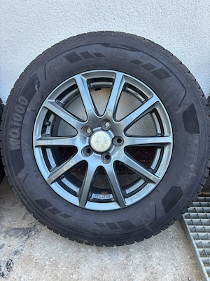 Vand roti cu jenti si cauciucuri de iarna noi (4 buc - set) 215/70R16 100H - imagine 4