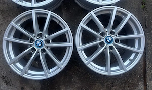 jante BMW audi vw 5x112 R17 originale  - imagine 3