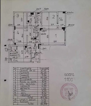 Inchiriez Apartament 4 Camere decomandat Militari Uverturii 91 mp, 2 balcoane Etaj 8 - imagine 2