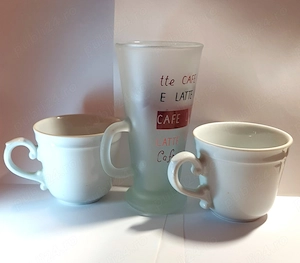 2 cești de cafea vechi, germane + BONUS