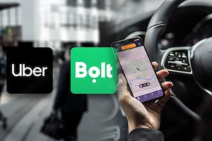 Mașină de închiriat pentru colaborarea Bolt Uber