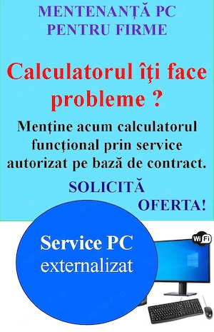 Mentenanta PC pentru firme