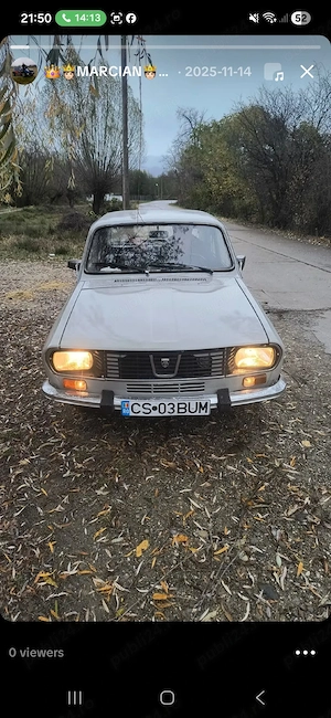Vând sau schimb Dacia 1300 la 3127 km 1977 ITP valabil   - imagine 5