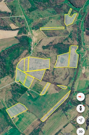 Vand teren in Lipova (Baile Lipova) 52,1 ha, curent 20 kv, drum betonat  - imagine 8