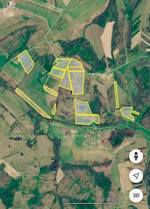 Vand teren in Lipova (Baile Lipova) 52,1 ha, curent 20 kv, drum betonat  - imagine 7