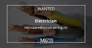 Electrician cu experienta-  in Tg.Mures