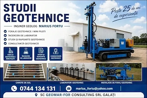 Studii Geotehnice. Foraje Geotehnice   Mini Piloti Pentru Sprijinire Tip Berlineza