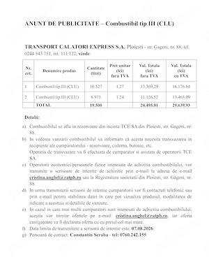 Combustil tip III (CLU)