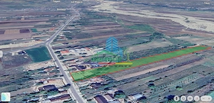 Proprietate industrială  de vânzare  11.574 mp teren, acces TIR-A7